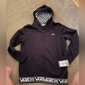 NWT Brand new boys, vans zip hoodie